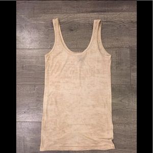 Tan tank top
